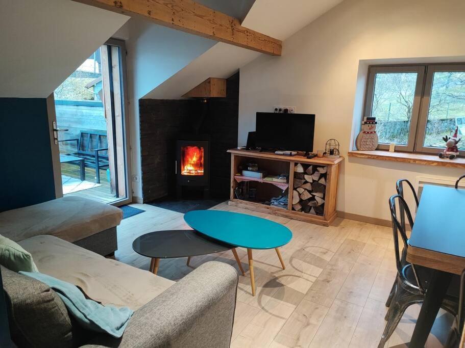 Chez Alixe - Appartement Avec Terrasse ジェラールメ エクステリア 写真