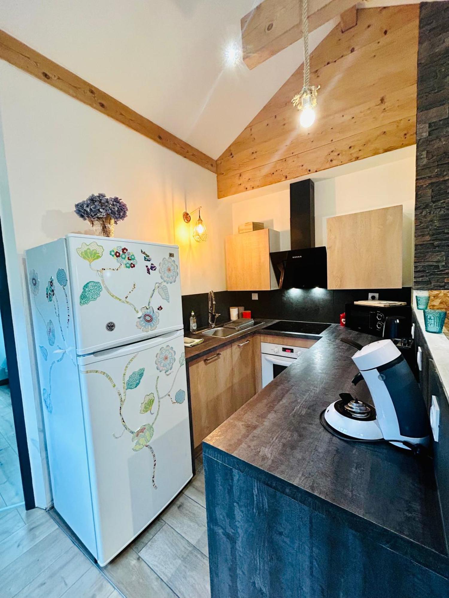 Chez Alixe - Appartement Avec Terrasse ジェラールメ エクステリア 写真